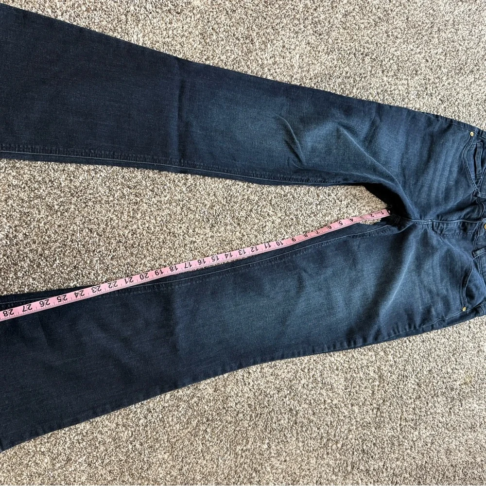 Democracy Indigo Denim Jeans Itty Bitty Bootcut - size 10 - Picture 2 of 5